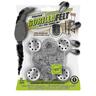 Round Clear Sleeve Glides with Felt 30 to 35mm