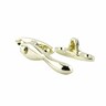 Solid Brass Wedge Window Fastener 85mm Brass Finish