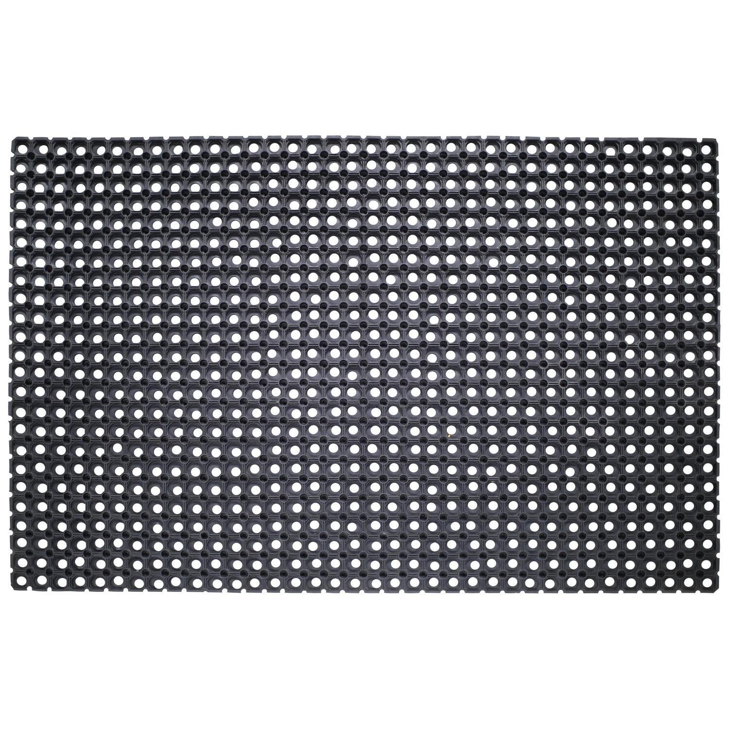 Rubber O-Ring Mat 1500 x 1000mm Black