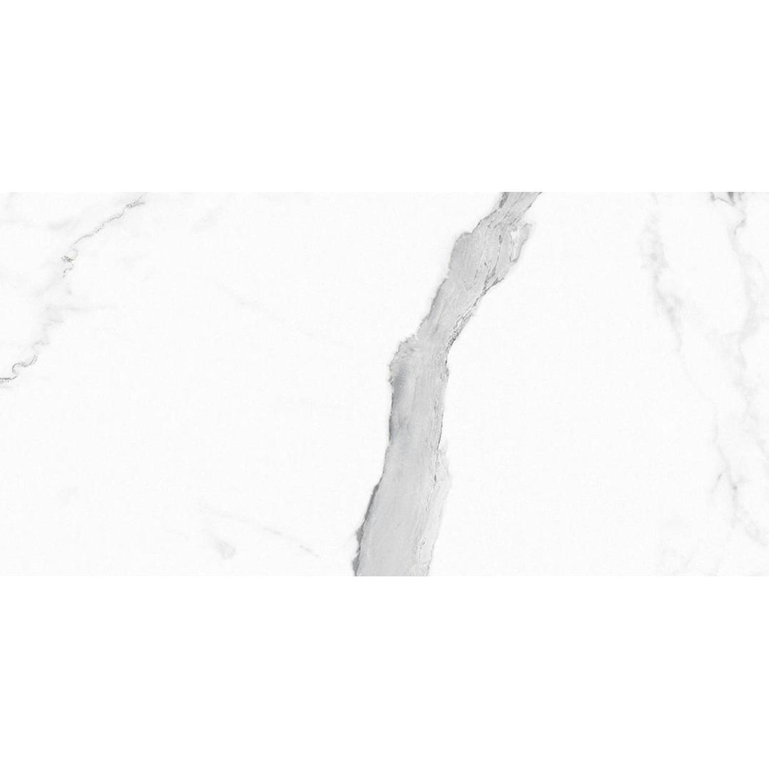 Wall & Floor Tile 300mmx600mmx9mm White Marble