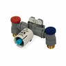 Mixing Valve Unequal Pressure H: 56mm, W: 132mm, D: 90mm Blue