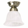 Trent DIY CTC Fixture 60 Watt Antique Brass