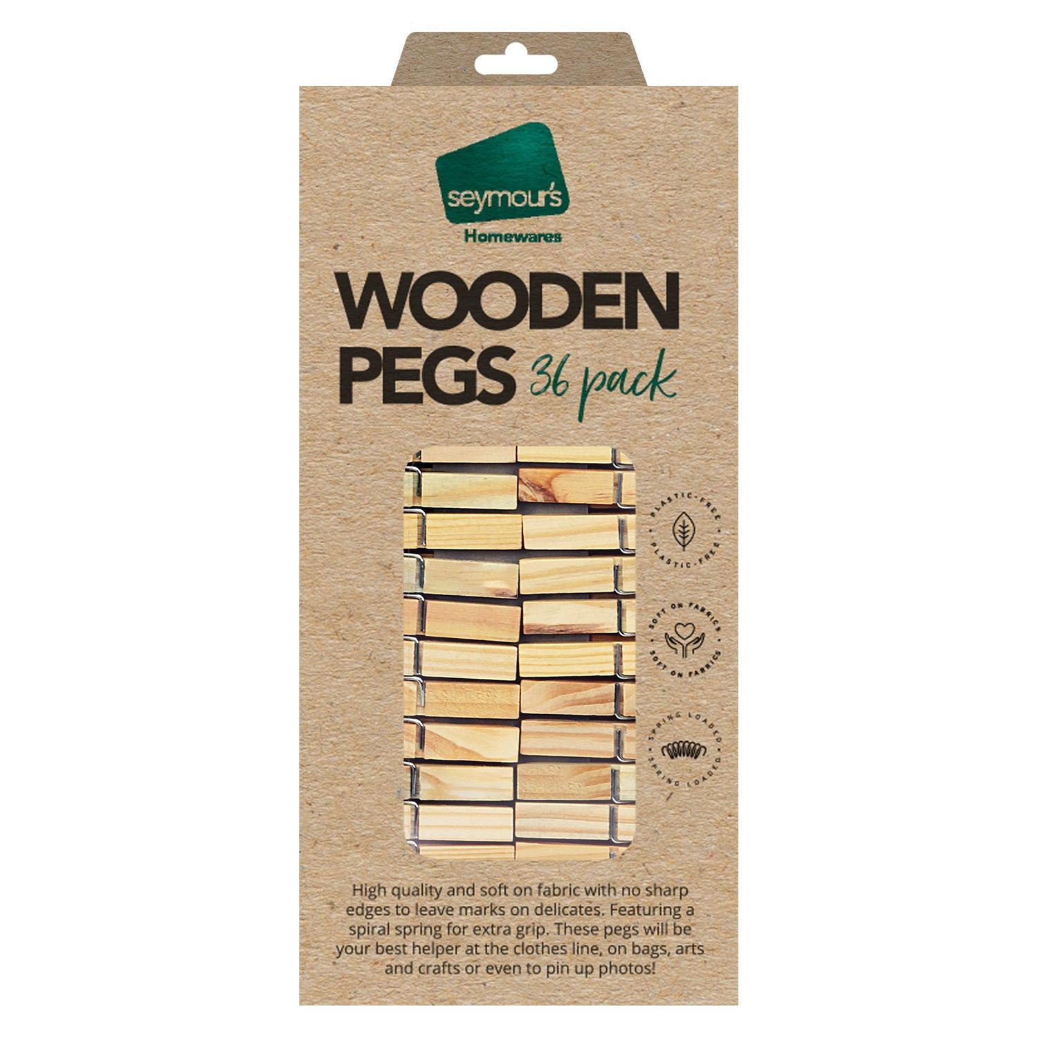Wooden Clothes Pegs