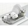 Expandable Dish Rack Grey