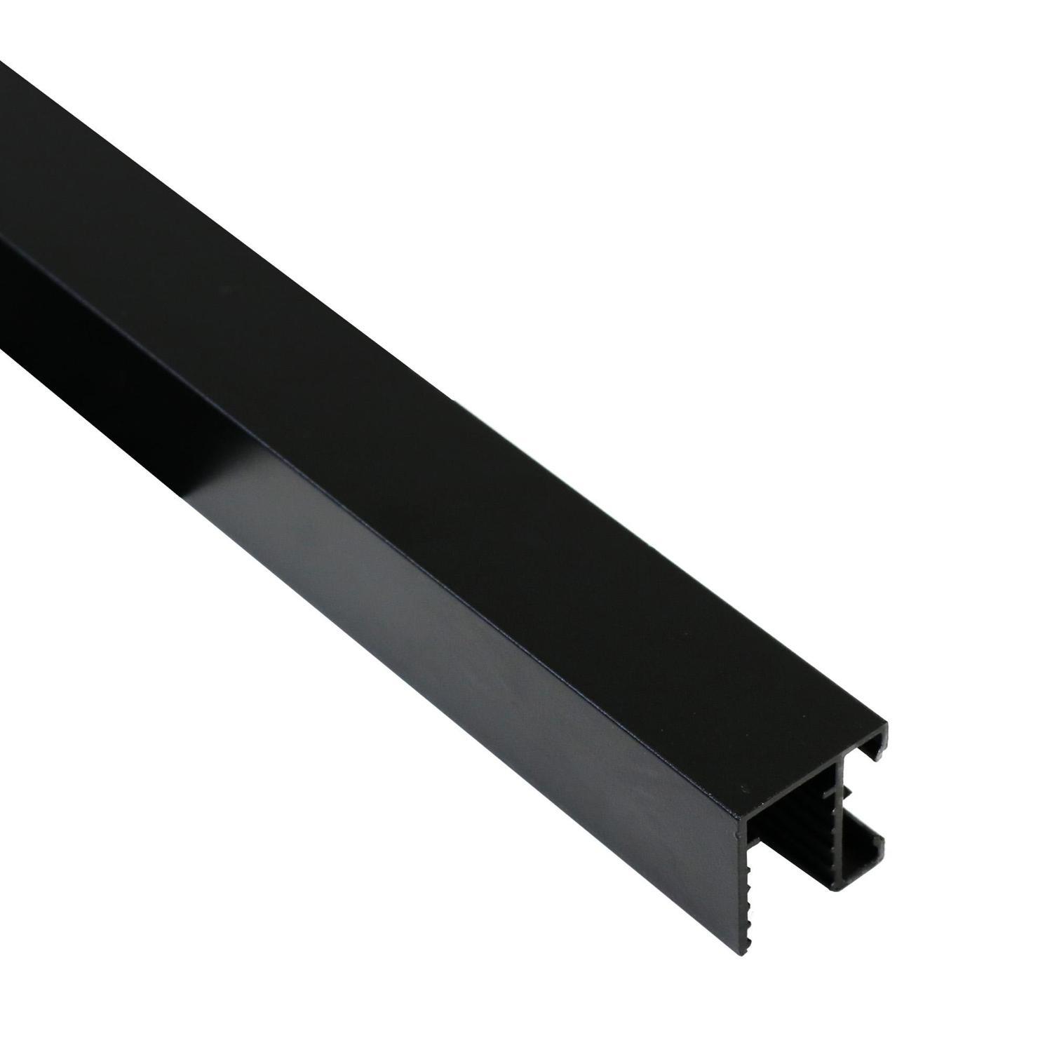 Spare U-channel H: 1800mm Black