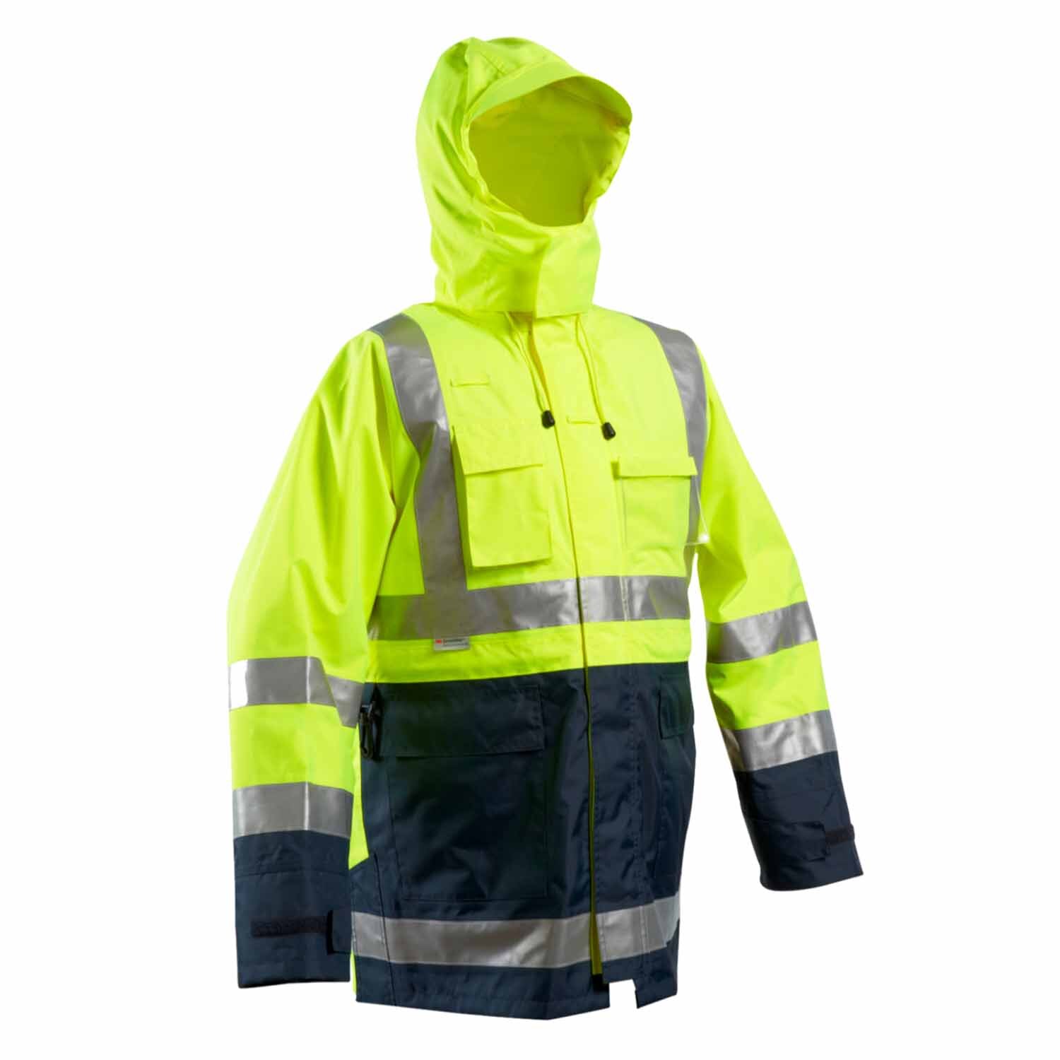 Two Tone Hi-Vis Waterproof Jacket