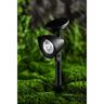 Tiltable Solar Spot Light Black