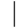 Valla Series Inground Fence Post H:2400mm, W:50.8 x 50.8mm Black