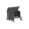 Utility Enclosure D: 1200mm W: 1980mm H: 1250mm Slate Grey