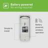 Wireless Keypad For Garage Door Opener  Grey