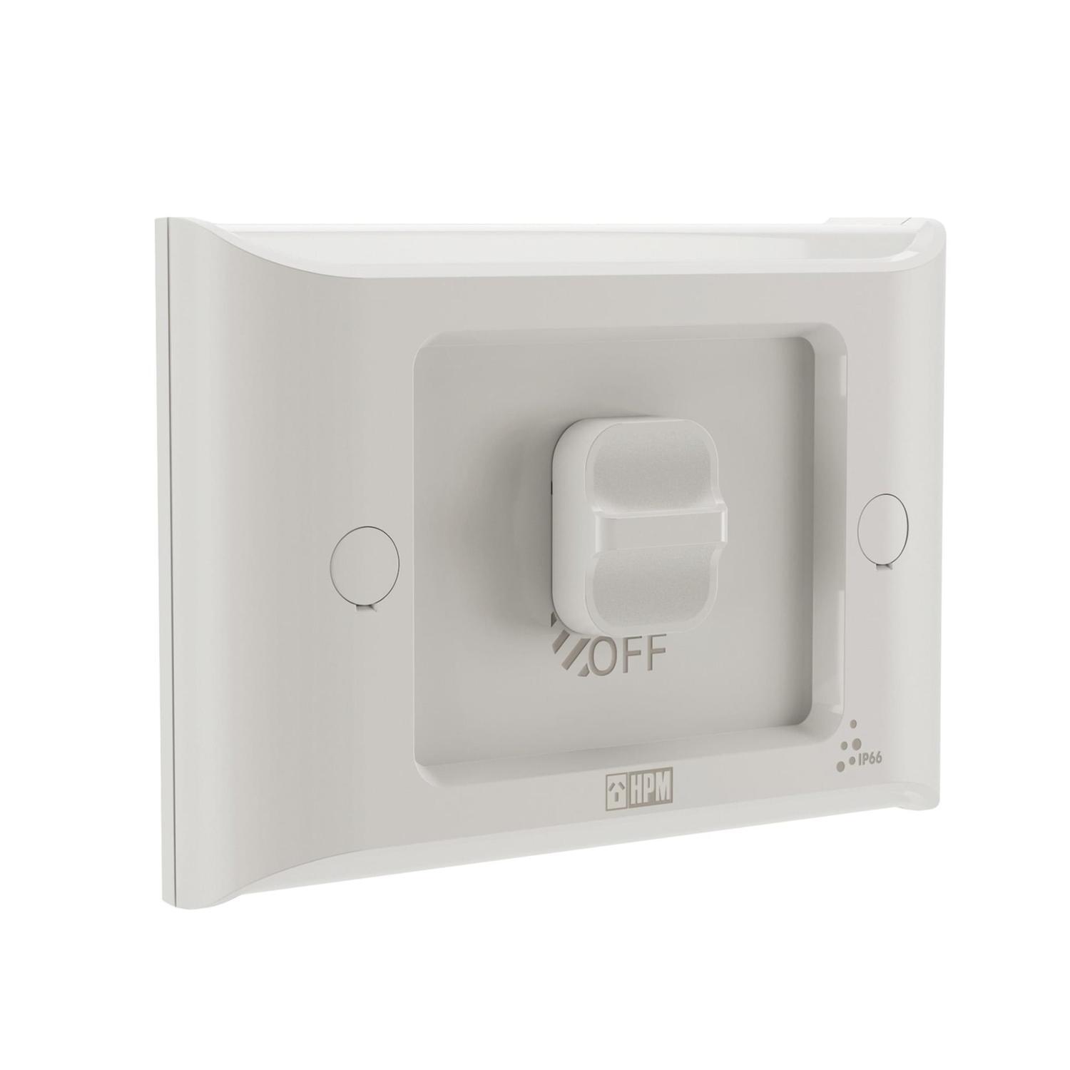 Aqua Weatherproof Single Switch