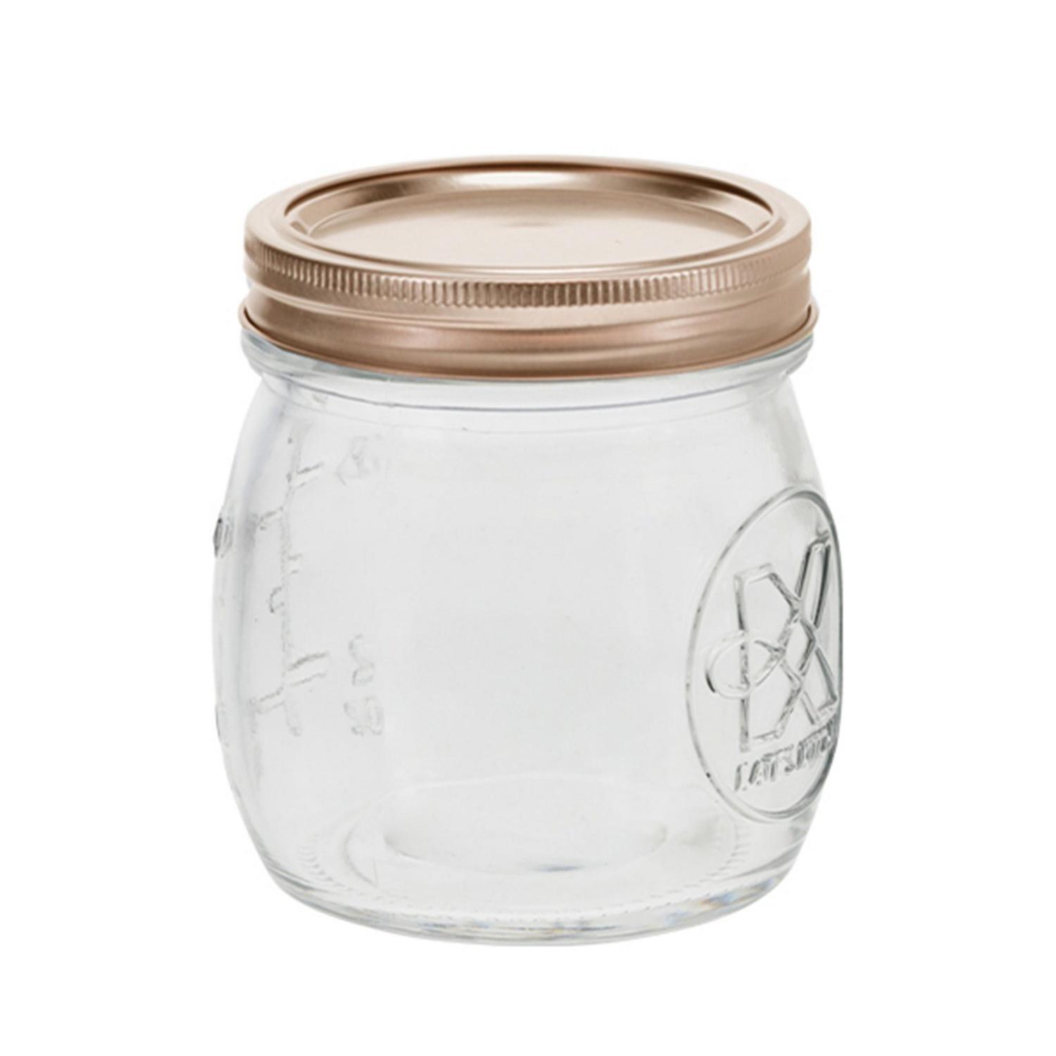 Copper Lid Preserving Jar