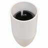 Lamp Hold, Cord Grip With Skirt 240V White