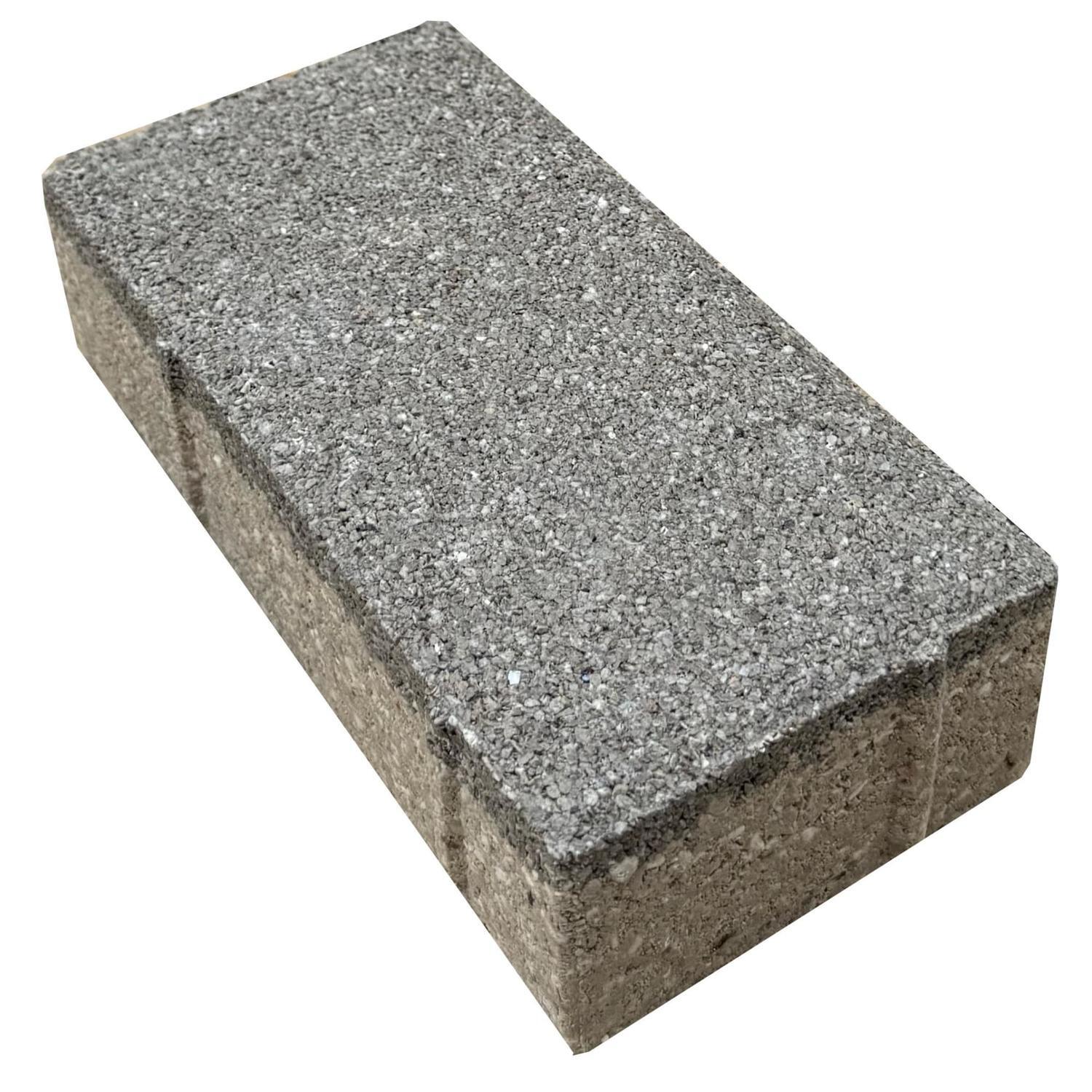 Paving Stone Grey H:55mm,W:200mm,D:100mm