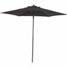 Steel Market Umbrella 2.3m Black