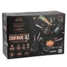 Granite Cookware Set Non Stick 12 piece Black