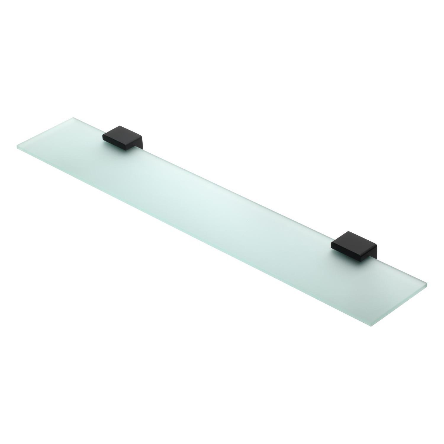 Studio 1 Glass Shelf Noir