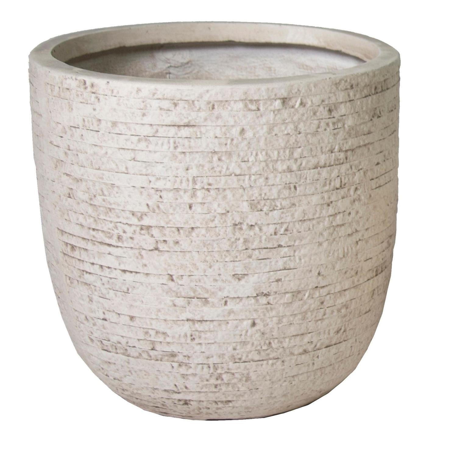 Egg Clayfibre Pot Utah Medium