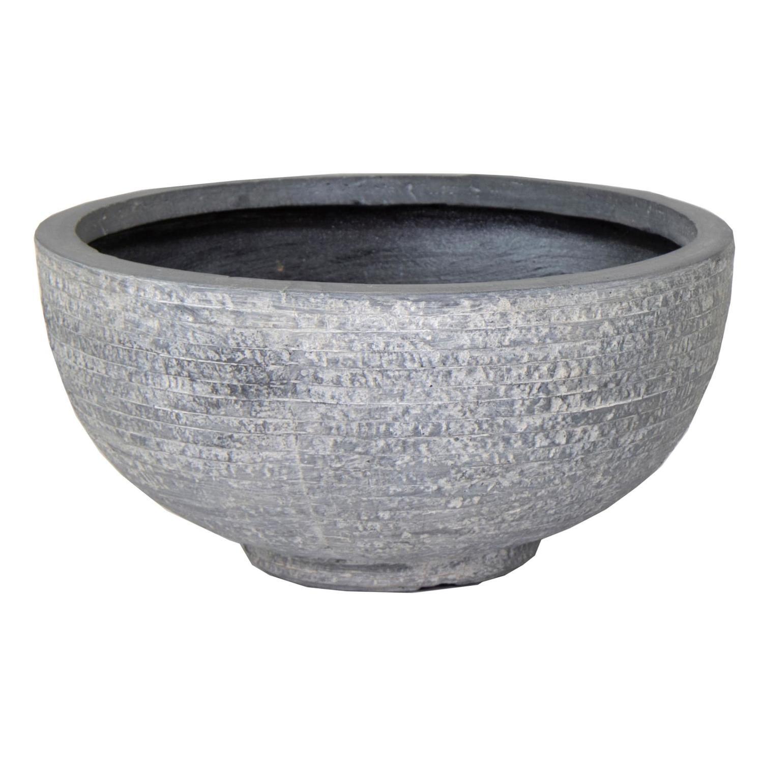 Low Bowl Clayfibre Pot Utah Large