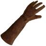 Leather Pruner Suede Gardening Glove Medium Brown, Tan