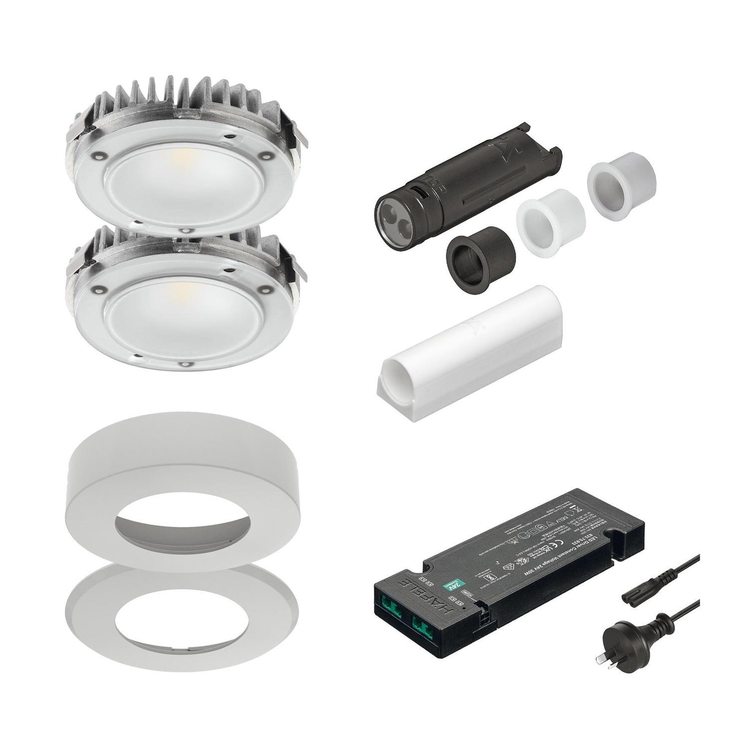 Cabinet 24V LED Downlight 2 Pack 4K