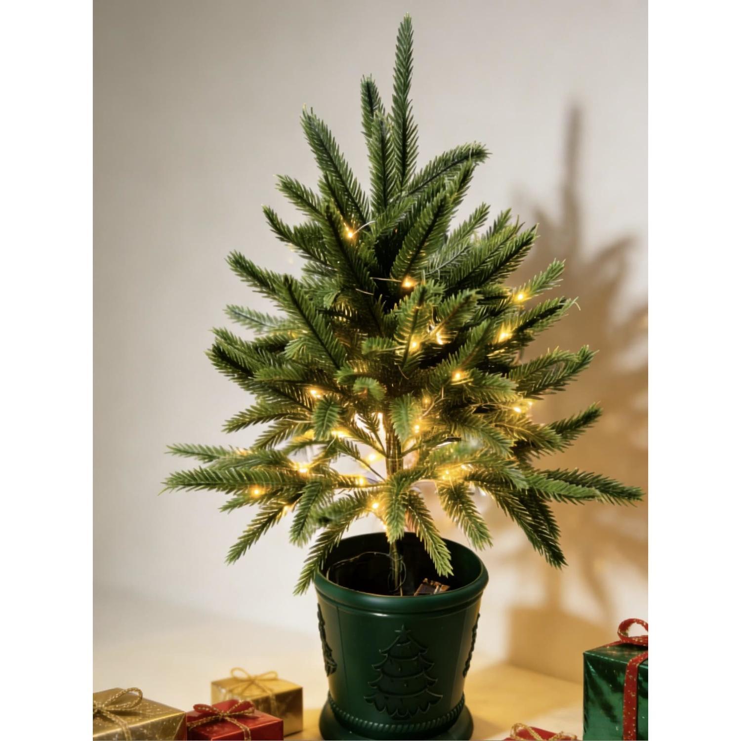 Pre-Lit Table Tree 45cm Warm White