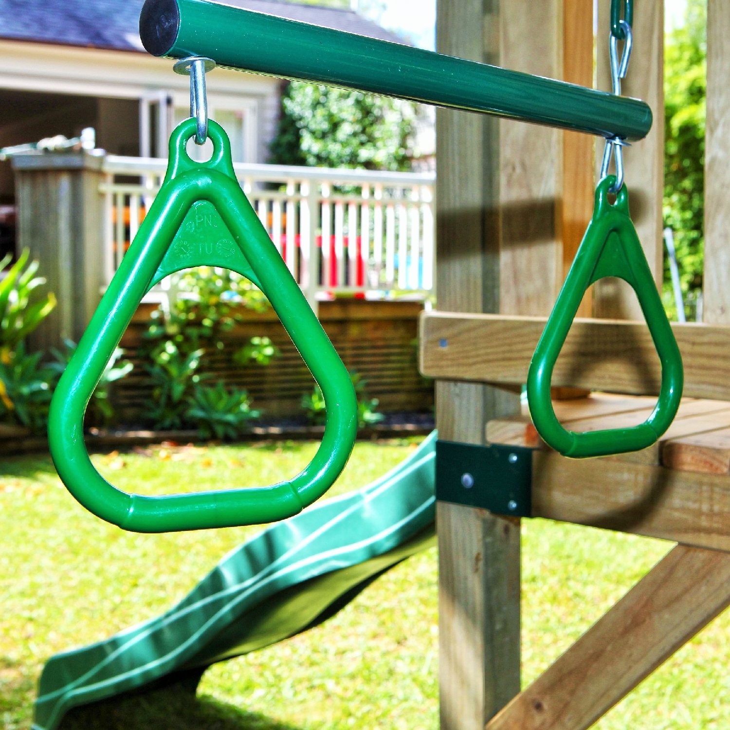 Trapeze Bar with Rings