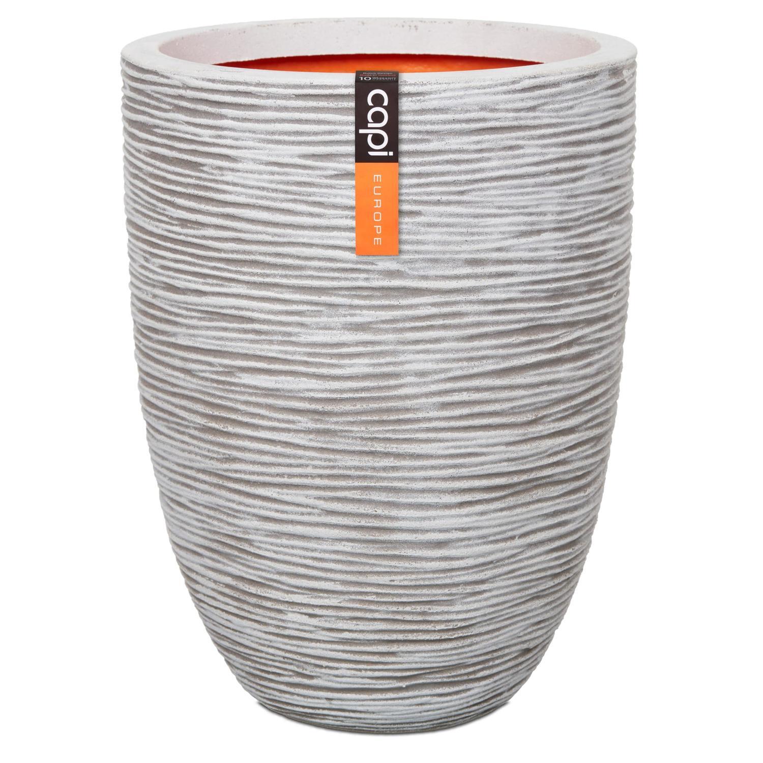 Lightweight Rib Elegant Pot Ivory M