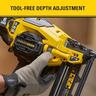 18V Cordless 16-Gauge Finishing Nailer Skin Only