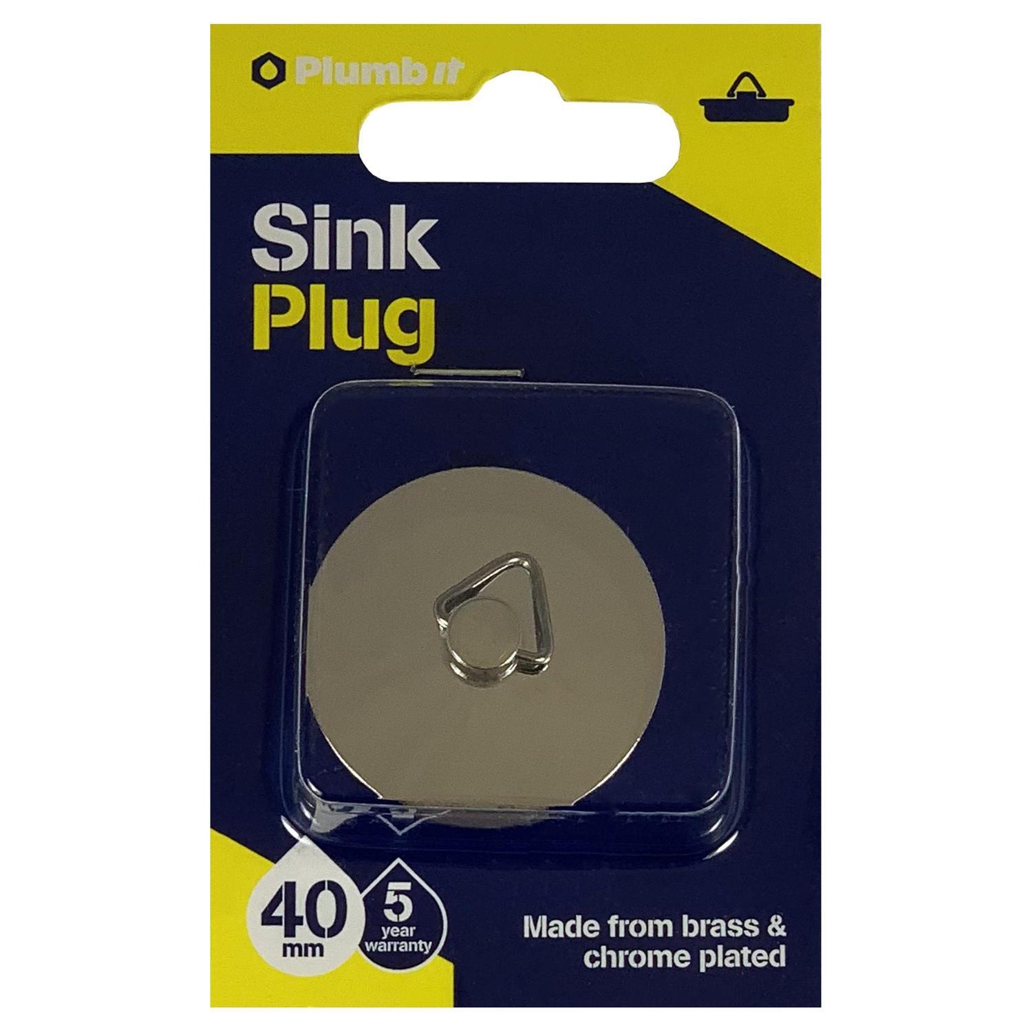 Sink Plug Chrome
