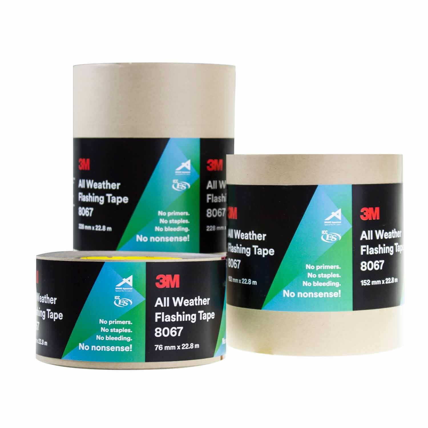 All Weather Flashing Tape 8067 76mm x 22.8M Tan