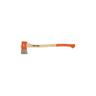 Felling Axe 2.4kg Orange, Brown and Silver