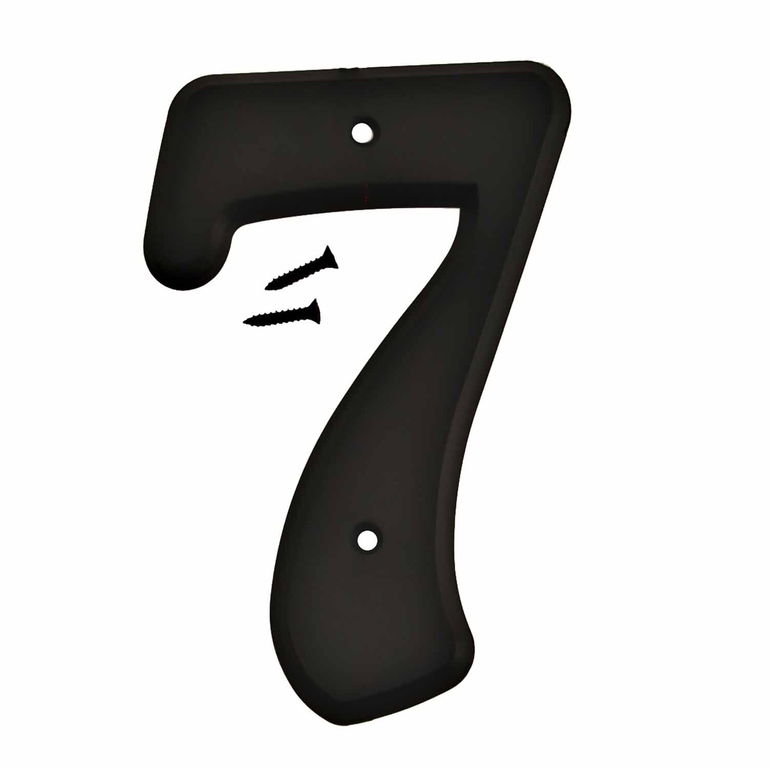 Plastic House Number 7