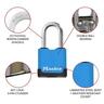 Weather Tough Excell Covered Laminated Steel Padlock With Boron Carbide Shackle