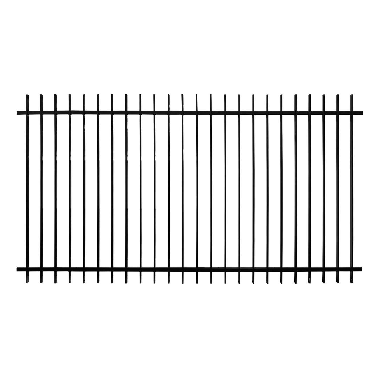 Aluminium Inline Series Fence Panel W:2200mm, H:1200mm, D:50mm