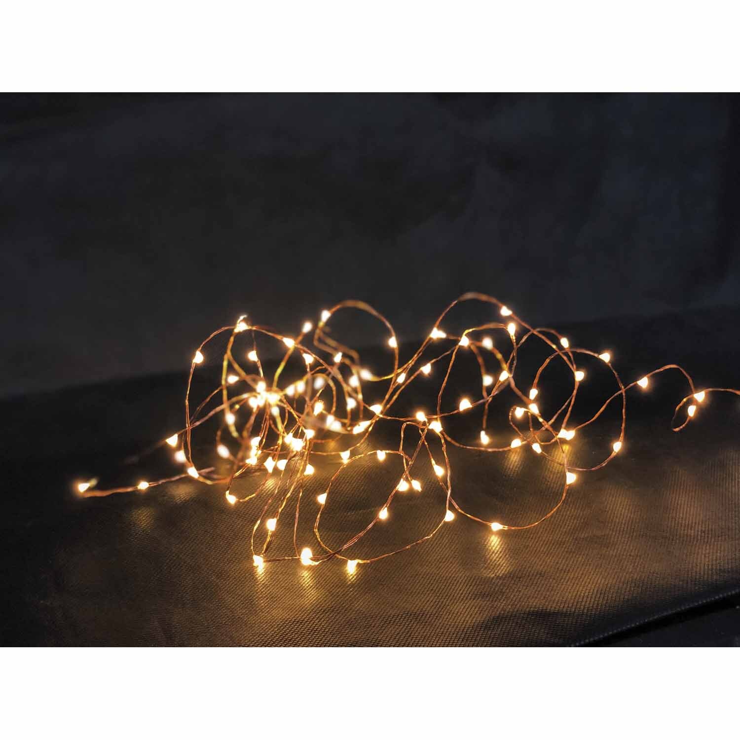 Solar 200 LED Seed String Light