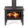 LTD Mega Rad Leg 21kW Wood Fire