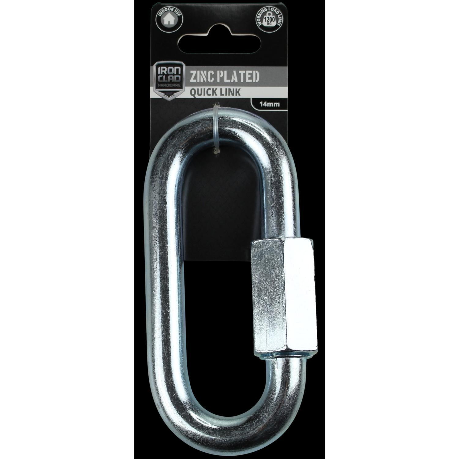 Quick Link 14mm Zinc Plated