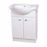 Sara Floor Standing Vanity 600mm White