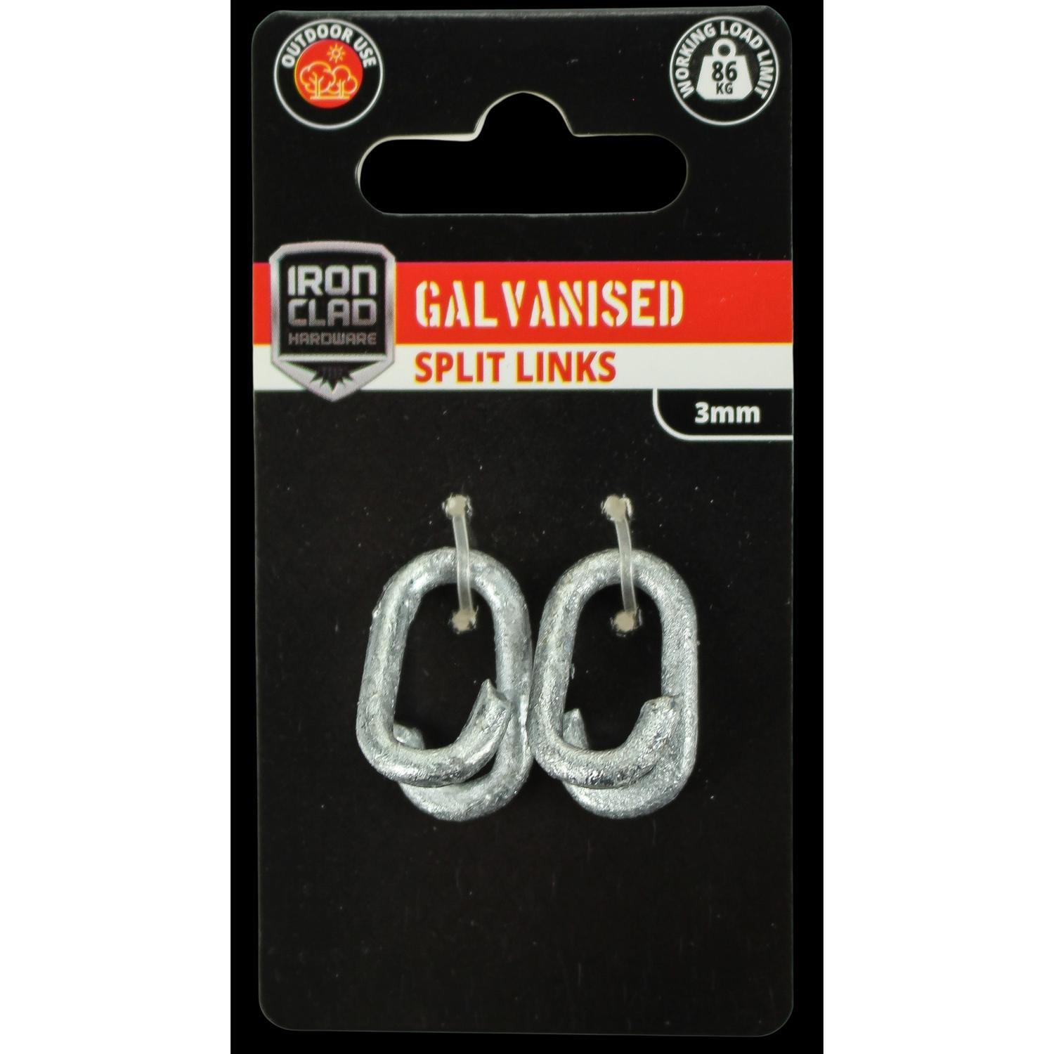 Split Link 3mm Galvanised