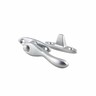 Solid Brass Wedge Window Fastener 85mm Satin Chrome Finish