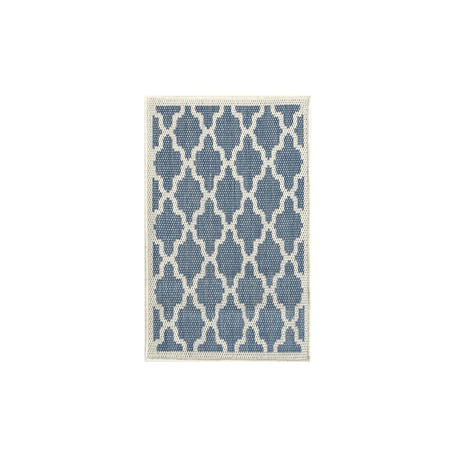 Muri 50x80cm Moroccan Blue Outdoor Mat