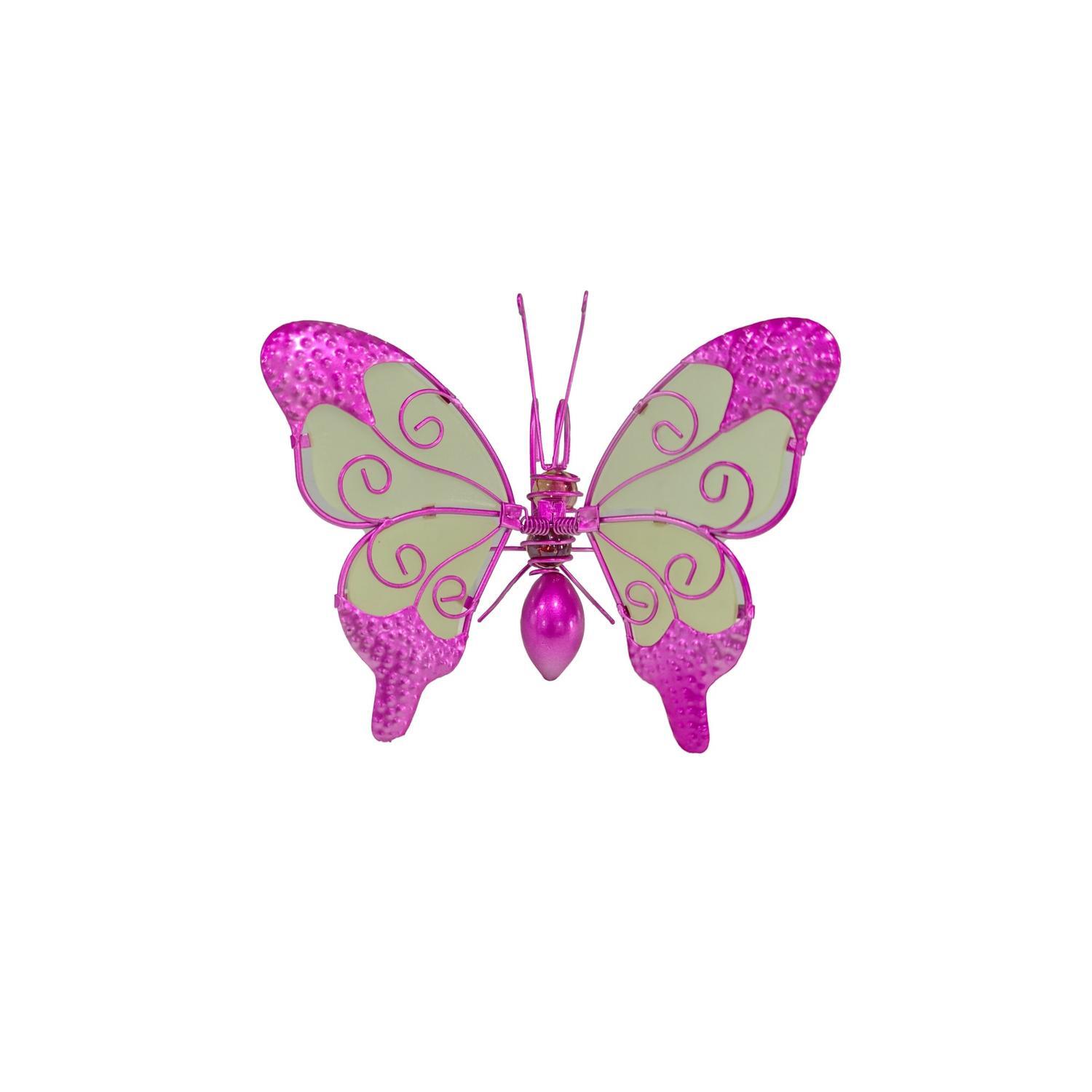 Butterfly Pot Hanger Garden Décor Purple