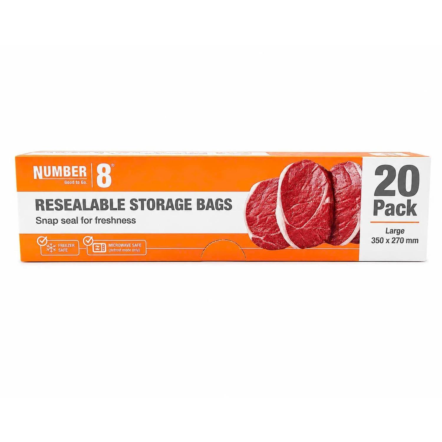 Resalable Large Bag 4 litre 20 Pack