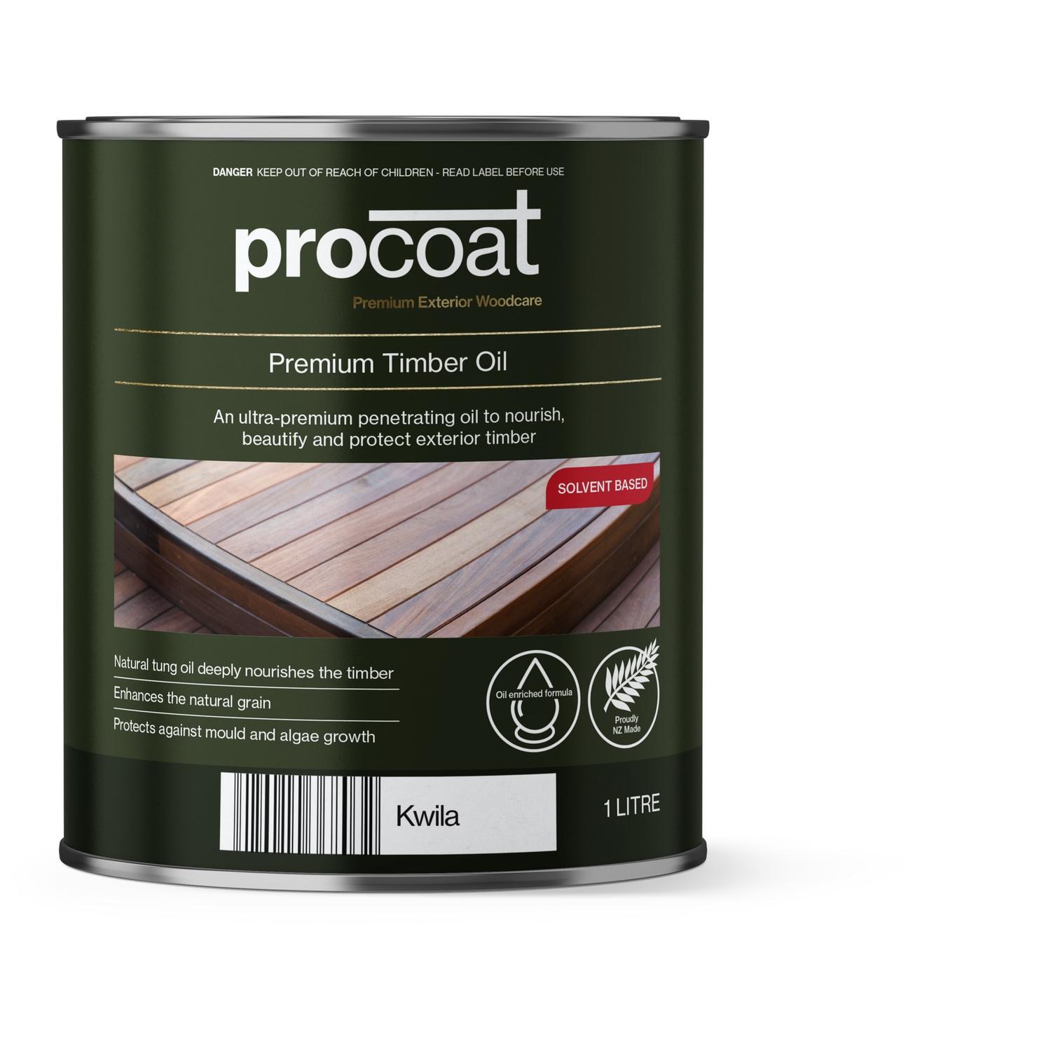 Premium Exterior Timber Oil 1L Kwila