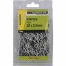 Plain Staples 25 x 2.5mm 500g Galvanised