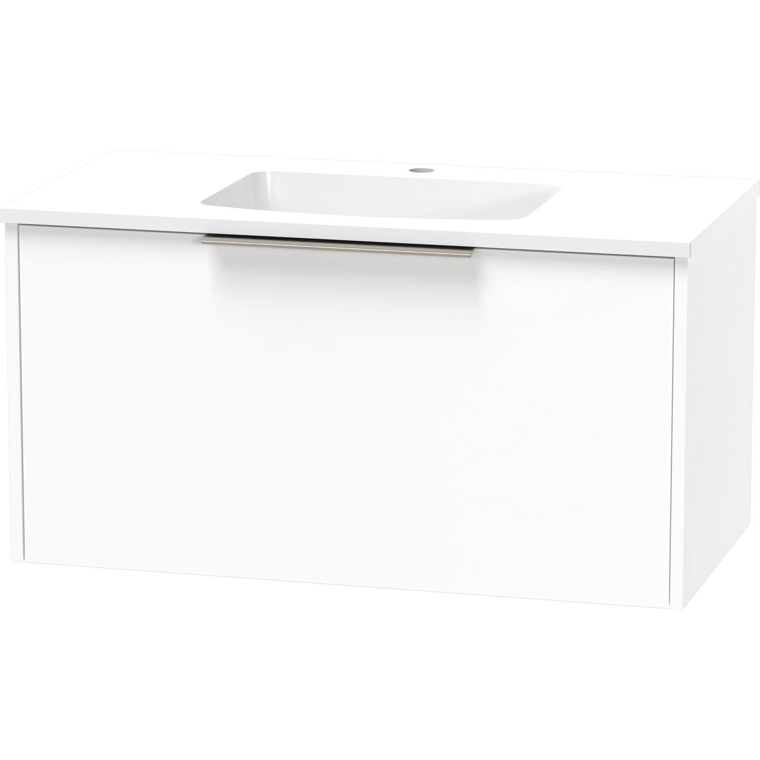 Single Drawer Wall Hung Vanity