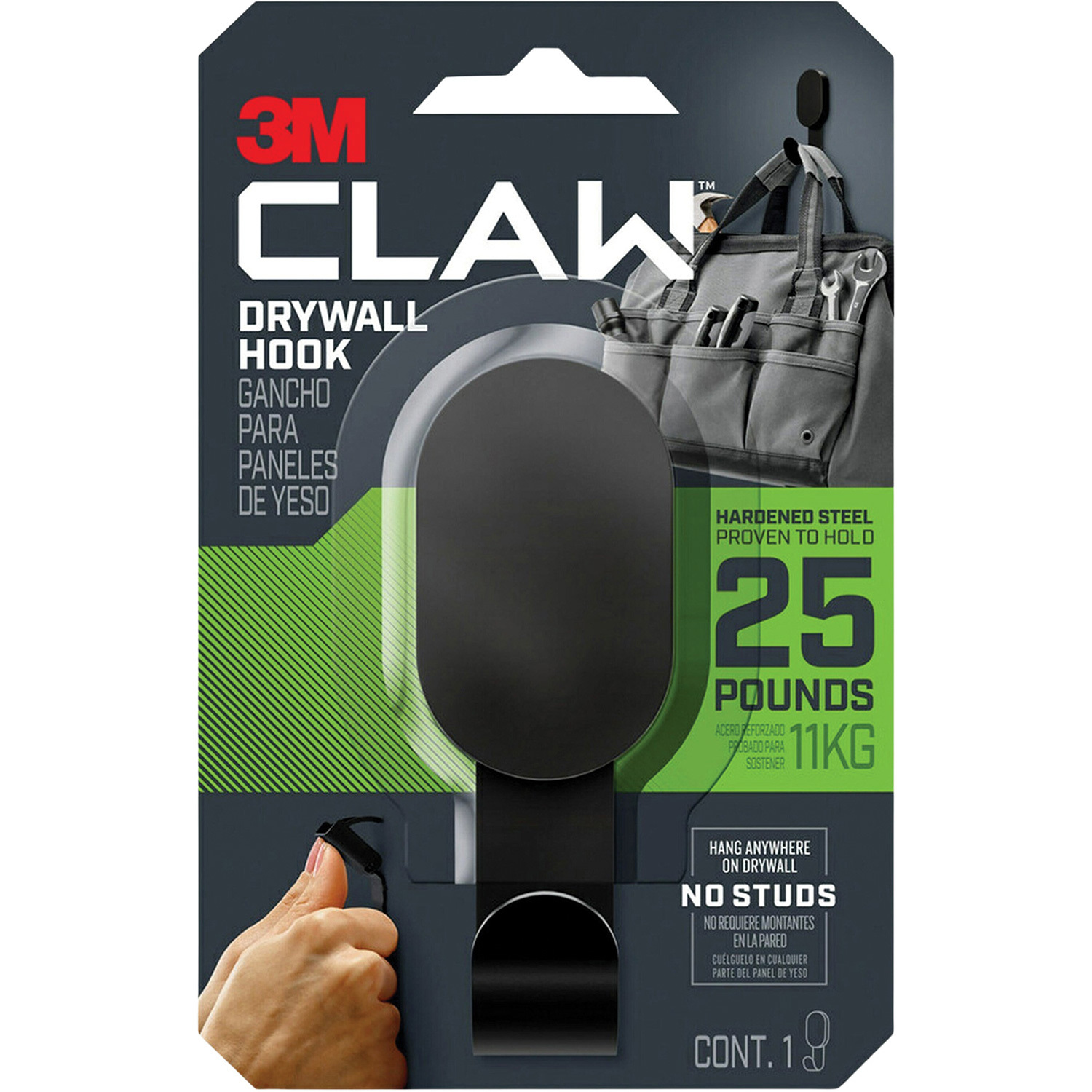 Drywall Hook Black