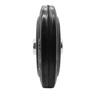 Rubber Tyred Steel Centered Wheel  160mm Black