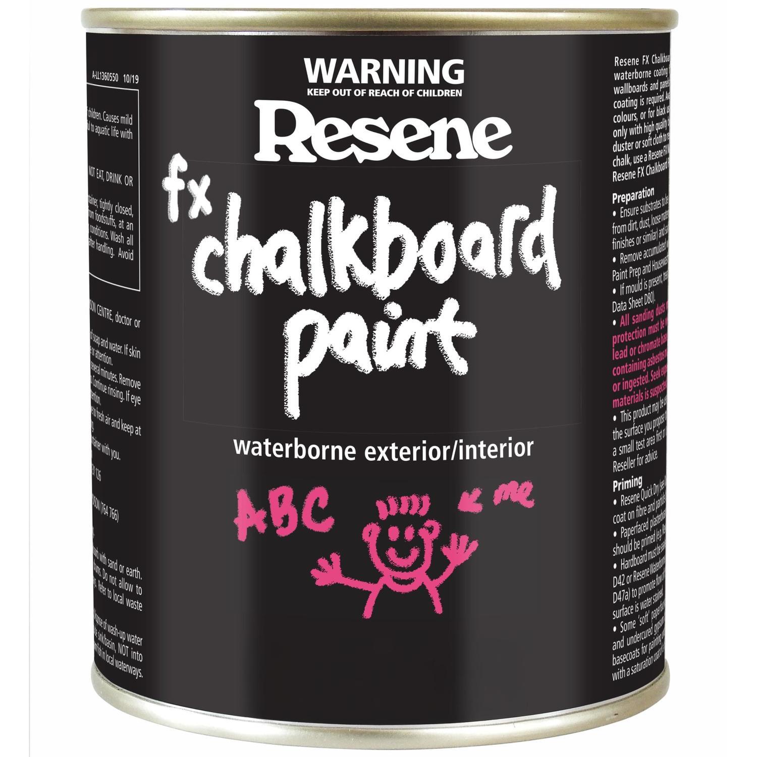 Chalkboard paint